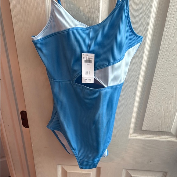 Abercrombie Kids Blue One Piece Swimsuit - Picture 3 of 4